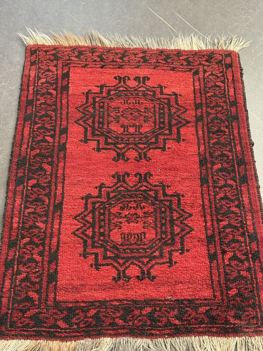 Tappeti: Orientteppich Turkmen rot schwarz  – Usato da Liestal venduto da galerie_nategh 4