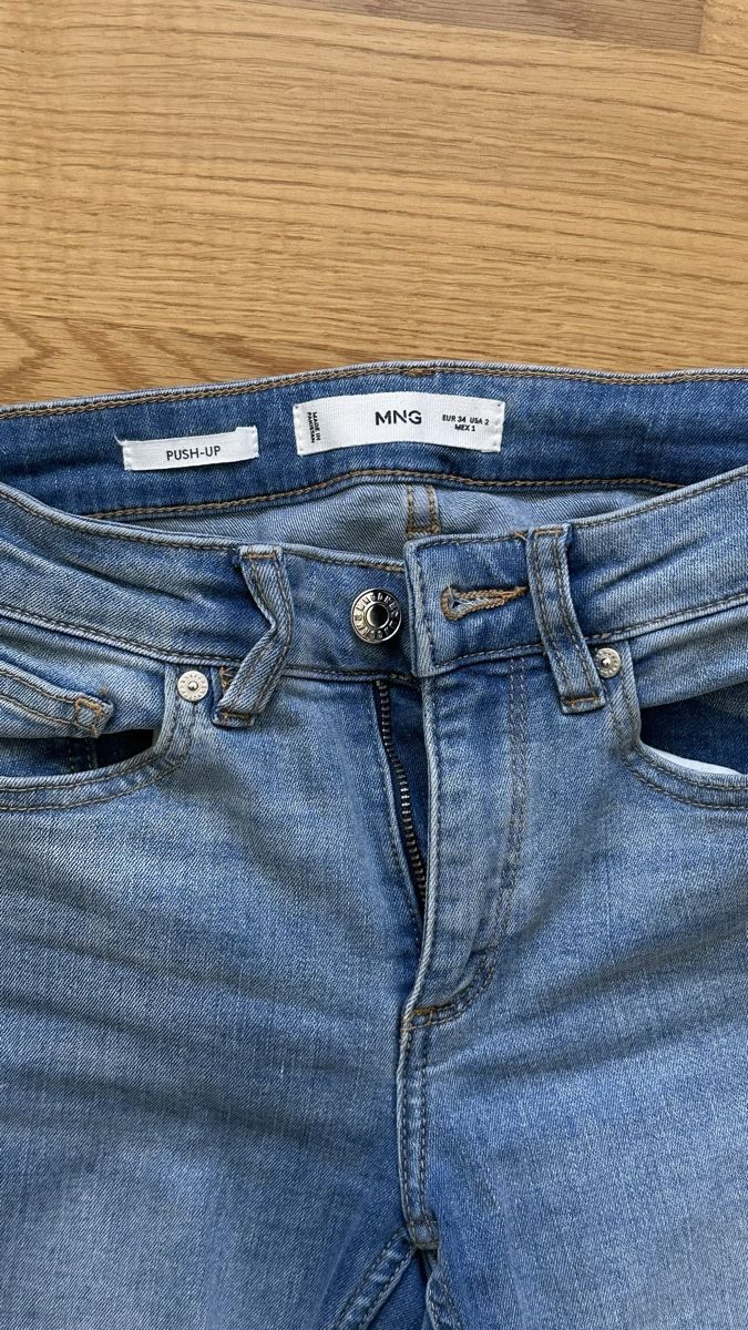 Mango Jeans: Mango Push-up Jeans blau Grösse 34 – Neu (gemäss Beschreibung) aus Bern von WiederWert 2