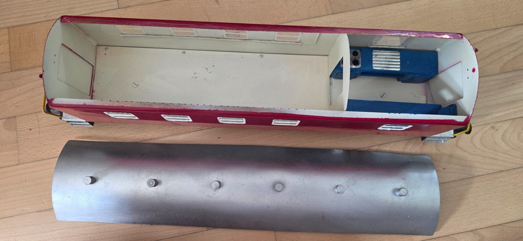 LGB Modellini di ferrovie: Spur G SBB Unterkunftswagen eigenbau – Usato da Hochfelden venduto da Danizh0 5