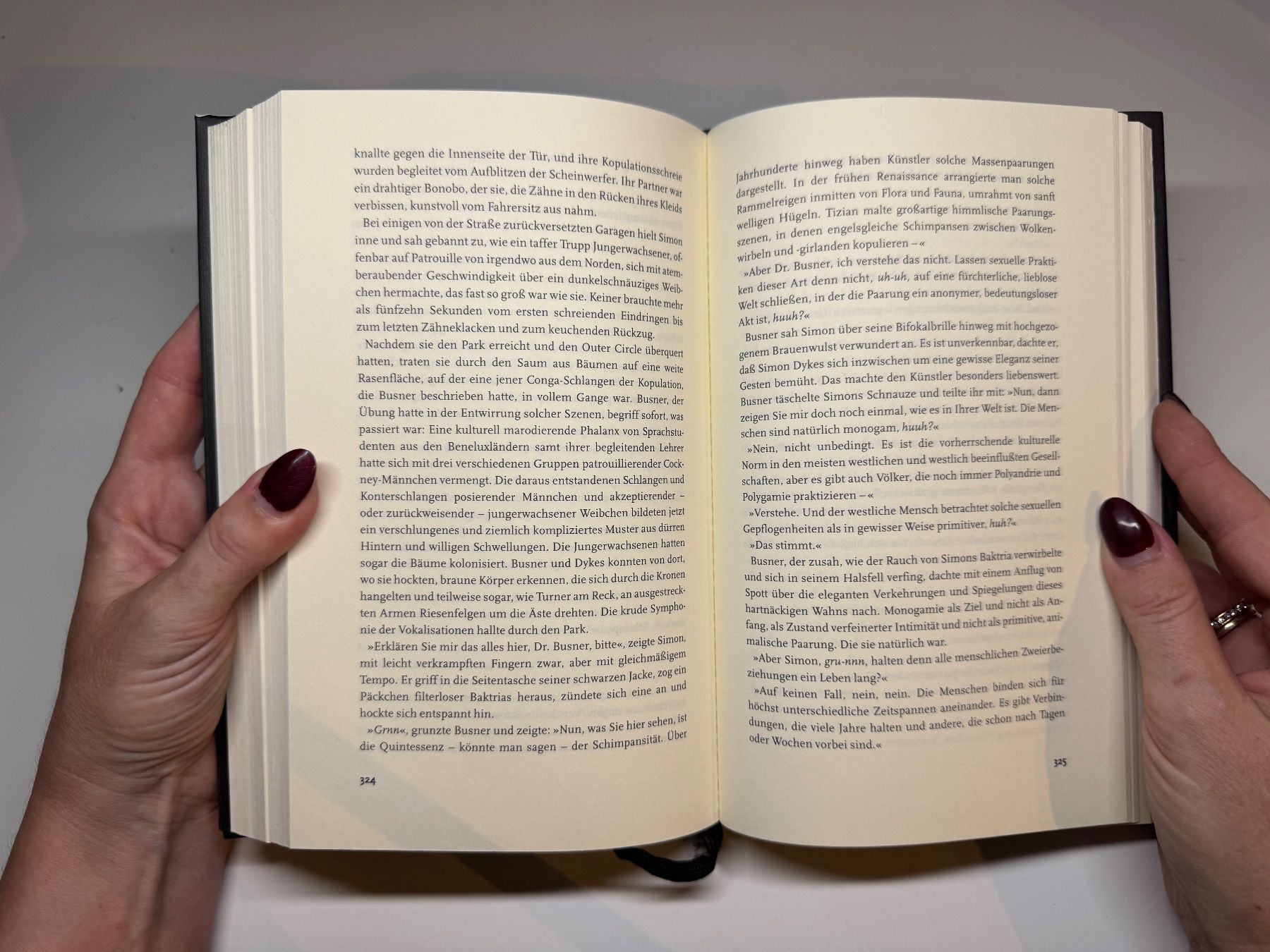 Libri: ROMAN: Will Self, Die schöne Welt der Affen – Usato da Grosswangen venduto da Deutsche_Romane 6