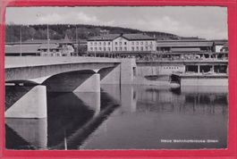 OLTEN, NEUE BAHNHOFSBRÜCKE, 10.3.1955