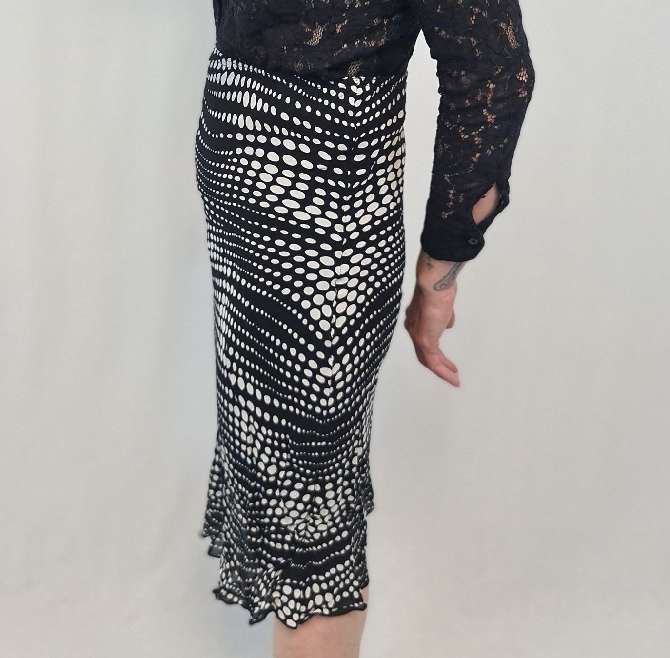 Gonne: Jupe vintage en viscose - Taille unique – Usato da Couvet venduto da Nawra_26 1
