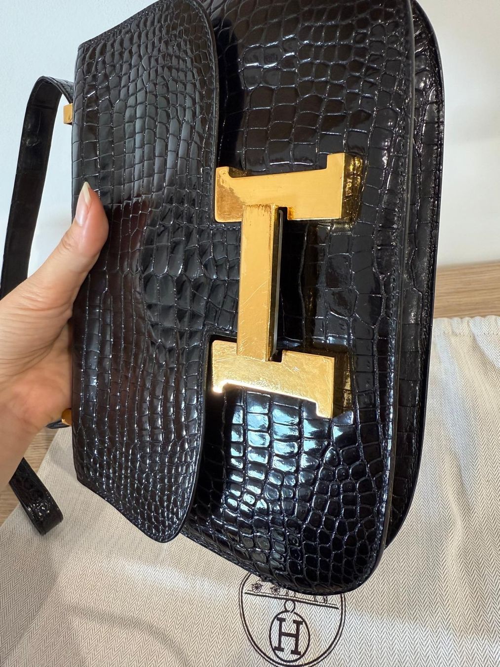 Hermès Borse da donna: Hermes Constance Crocodile – Usato da Lens venduto da 1978lens 3