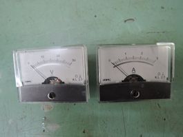 Einbau Messinstrumente
