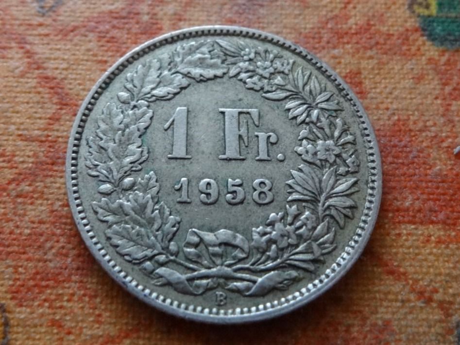 1 Fr. 1958 Kaufen auf Ricardo