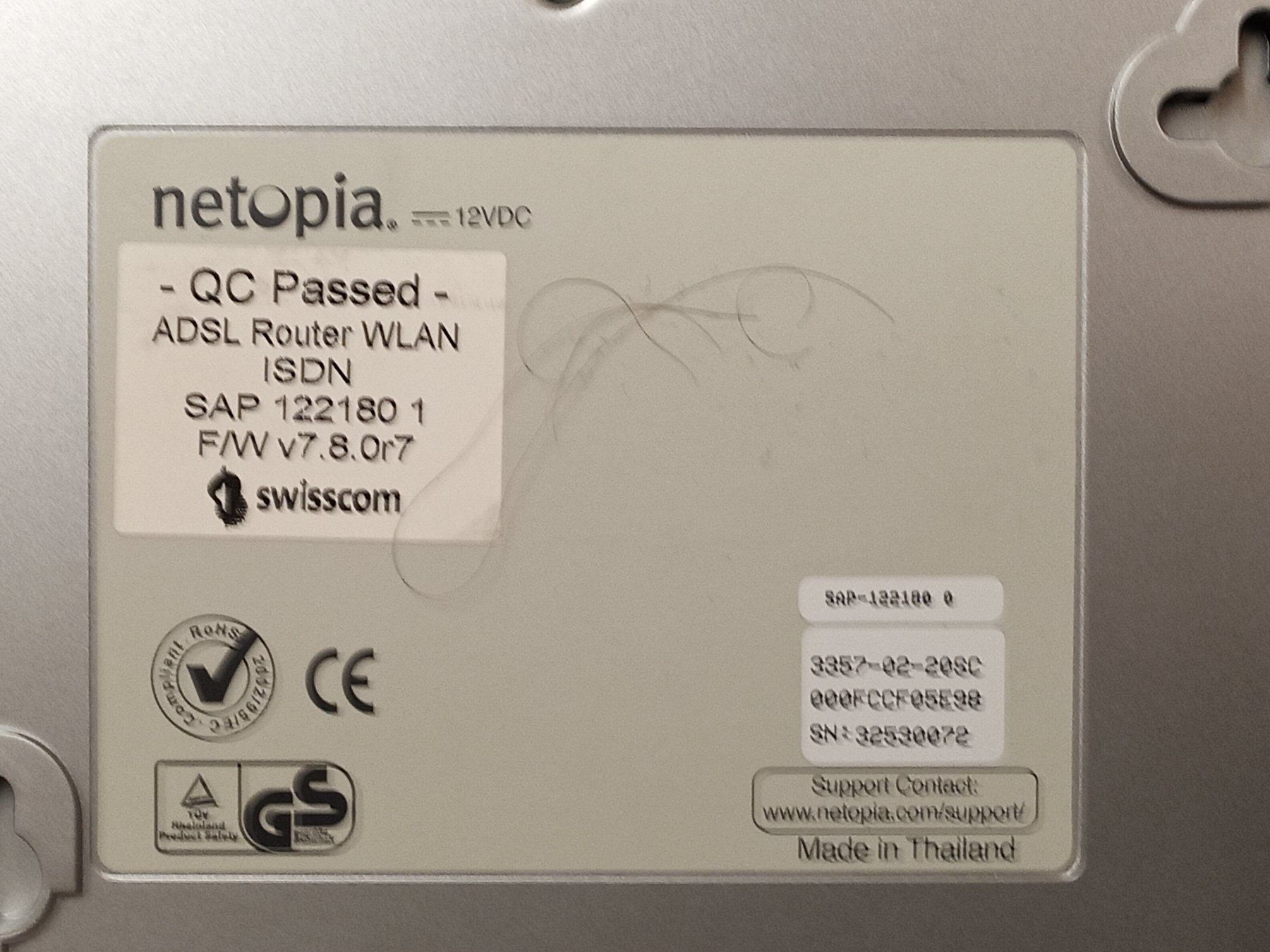 Modem & Router: Motorola Router – Usato da Zürich venduto da danihell 2