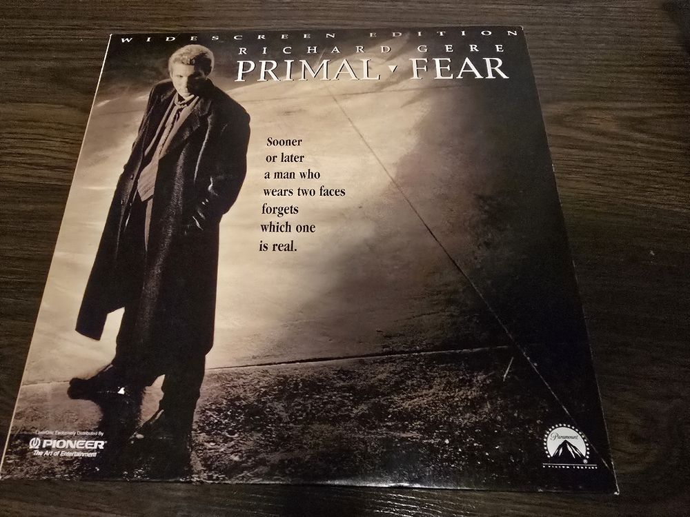 Primal Fear - Original Laserdisc Rarität mit Richard Gere! (Gebraucht ...