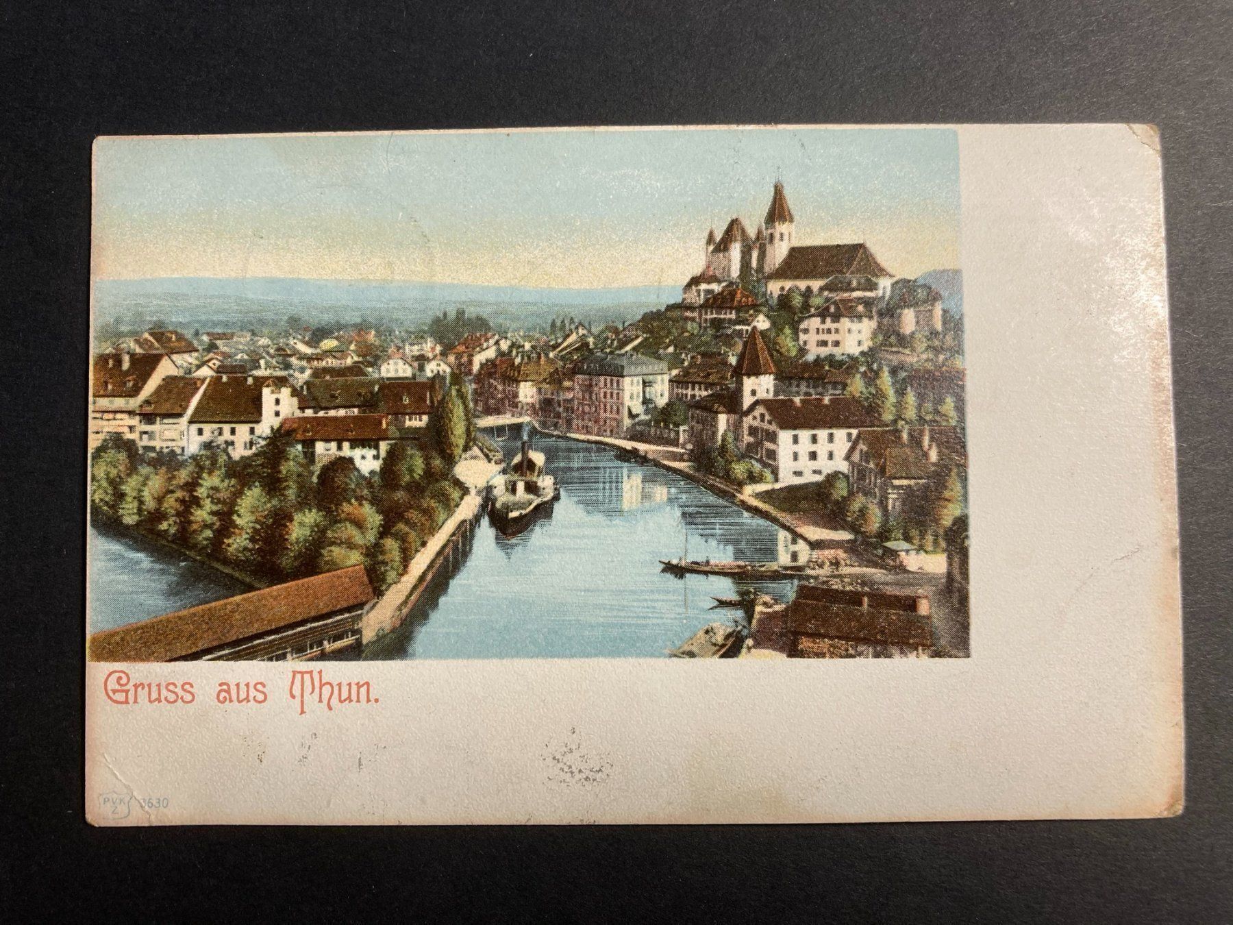 Cartoline postali: AK Gruss aus Thun – Usato da Mirchel venduto da buecher_wurm