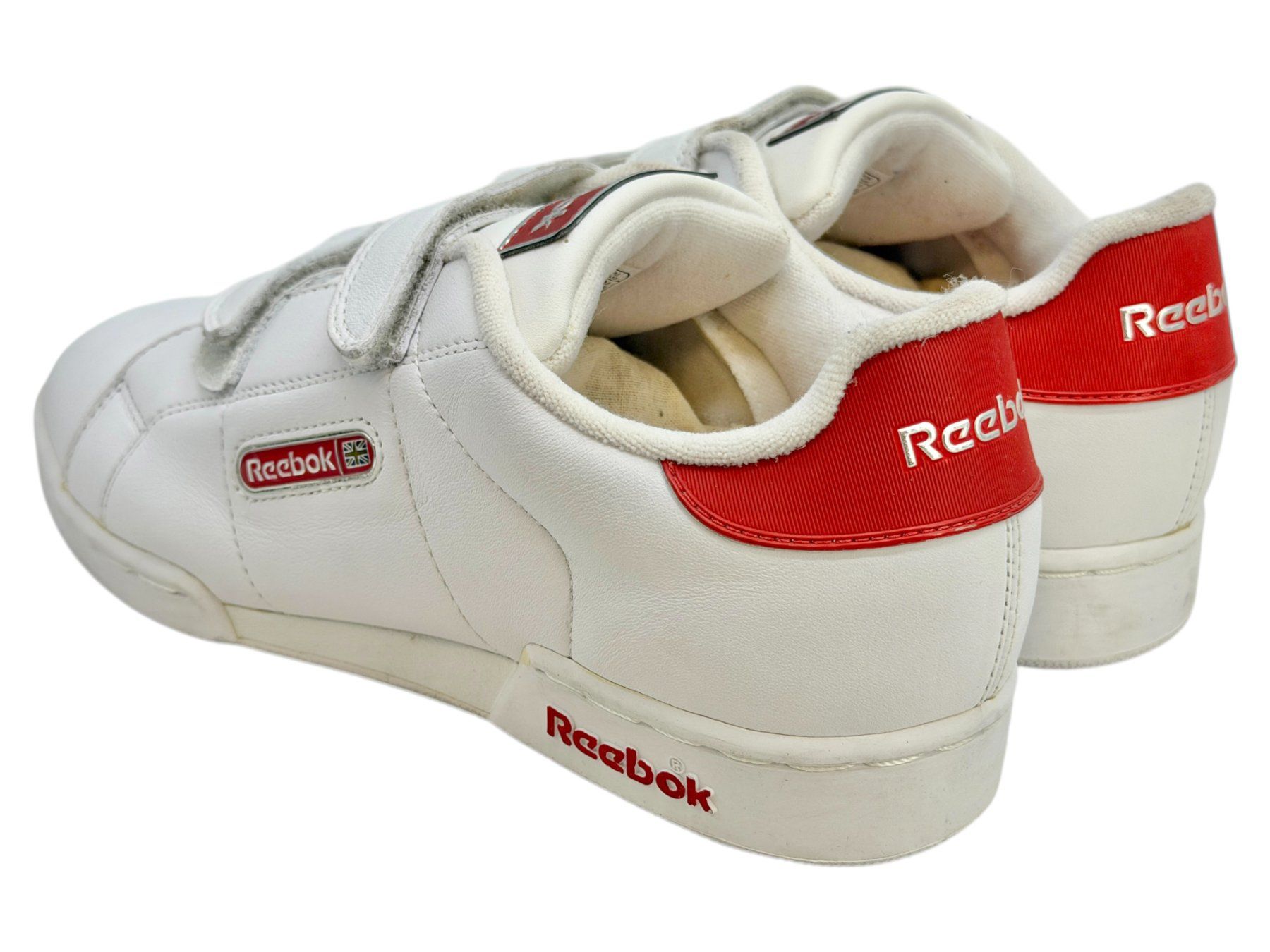 Reebok Herrenschuhe: Reebok - Baskets blanches en cuir - Pointure 38 – Gebraucht aus Morges von Novantica 7
