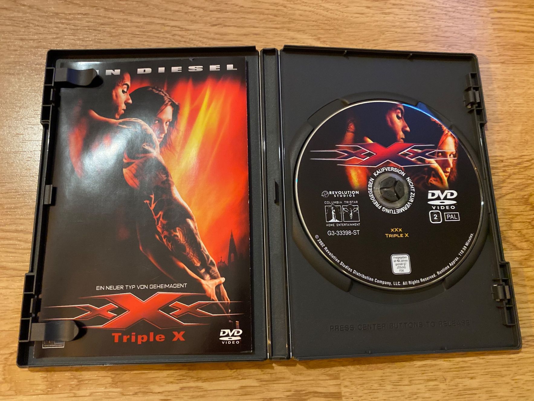 Tutti i DVDs: DVD Triple X mit Vin Diesel – Usato da Rafz venduto da SaintCruz 1
