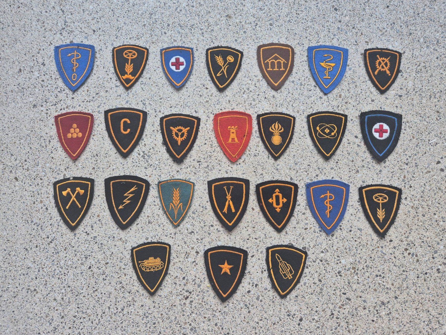 Schweizer Armee Placchette & Badge: *** Abzeichen Sammlung Set 2026 *** – Usato da Riedholz venduto da fr_sIruP