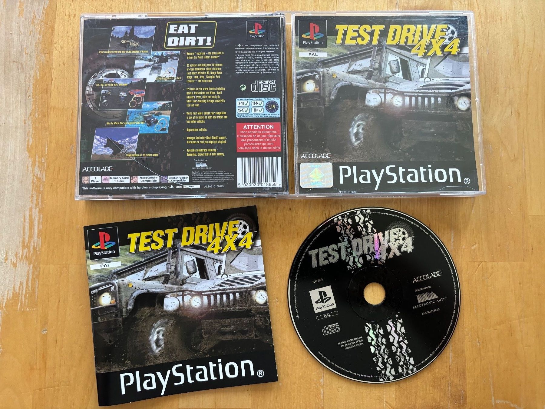 Giochi: Test Drive 4x4 (CIB) – Usato da Frenkendorf venduto da gelbeZinnie