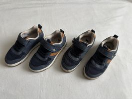 2 Paar Vty Kinderschuhe Sneaker blau Grösse 29