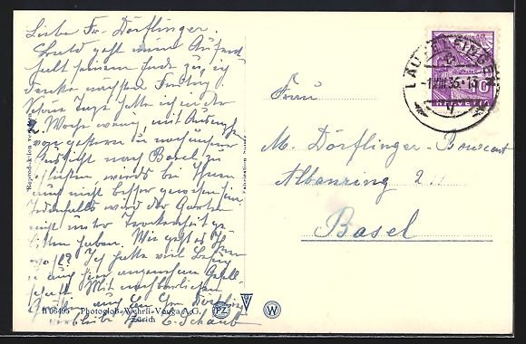 Cartoline postali: Läufelfingen, Das Soolbad und Kurhaus R – Usato da Berlin venduto da bartko-reher 1