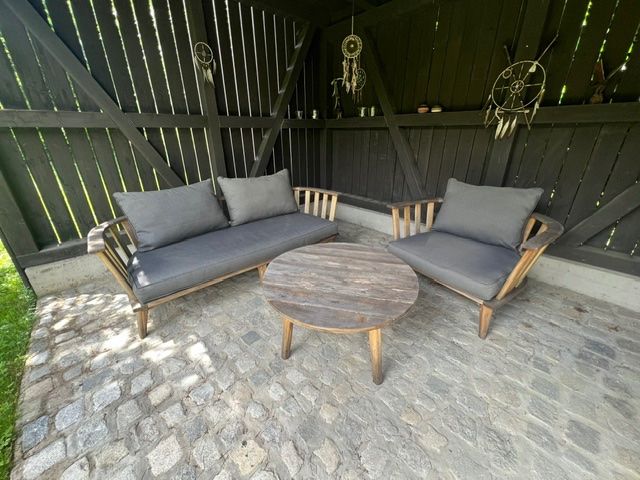 Maisons du monde Divani: Garten Lounge Set aus Holz – Usato da Burg im Leimental venduto da Anna_Wiener