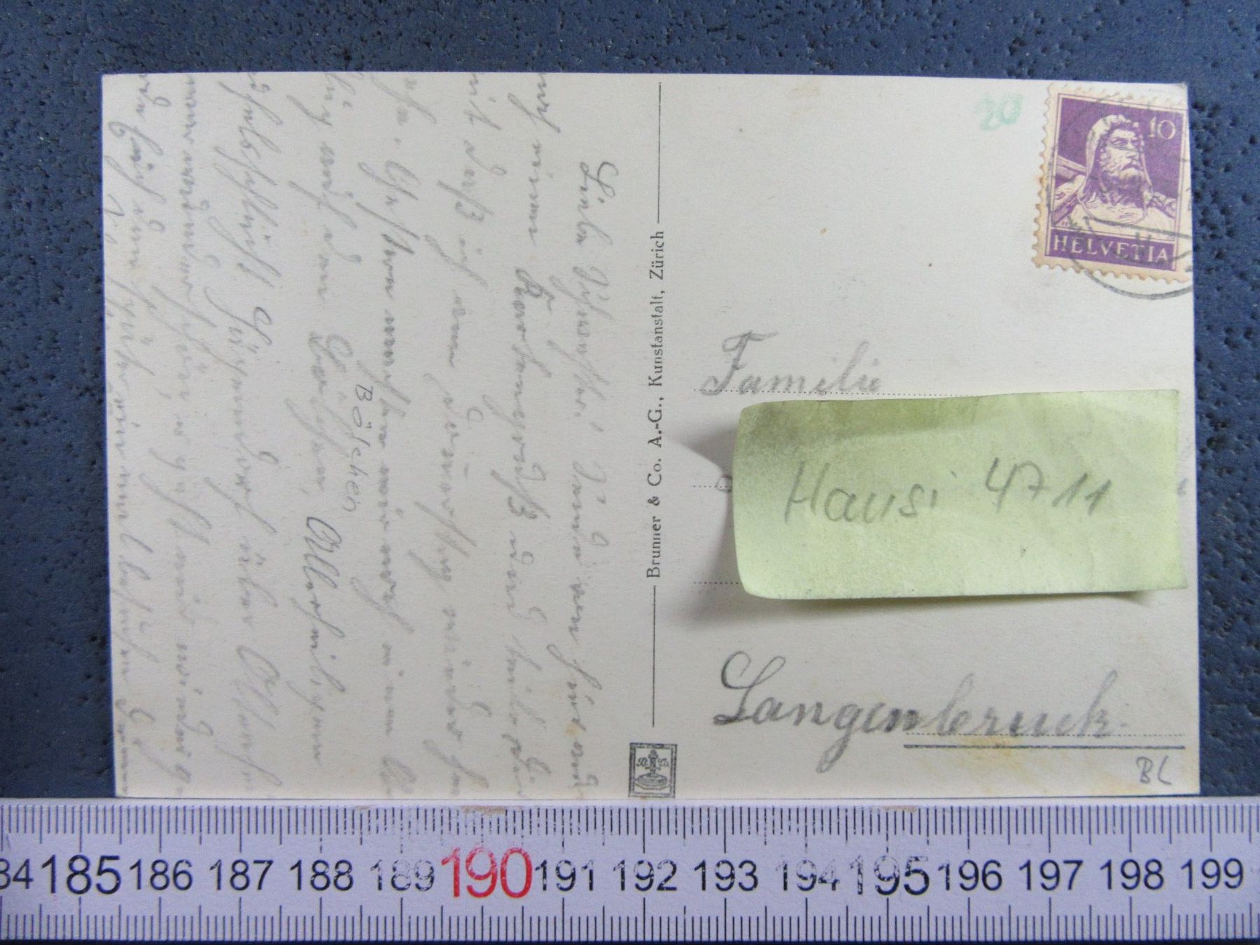 Cartoline postali: LÄUFELFINGEN ERHOLUNGSHEIM WALTEN BL AK – Usato da Ettingen venduto da Hausi4711 2