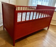 Baby-/Kinderbett, Vintage, 78,5 x 146 cm, mit Matratze