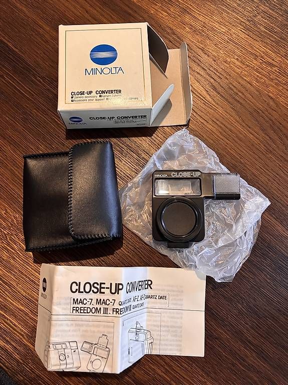Convertitori: Minolta Close-up Converter – Usato da Solothurn venduto da swiss-fabi