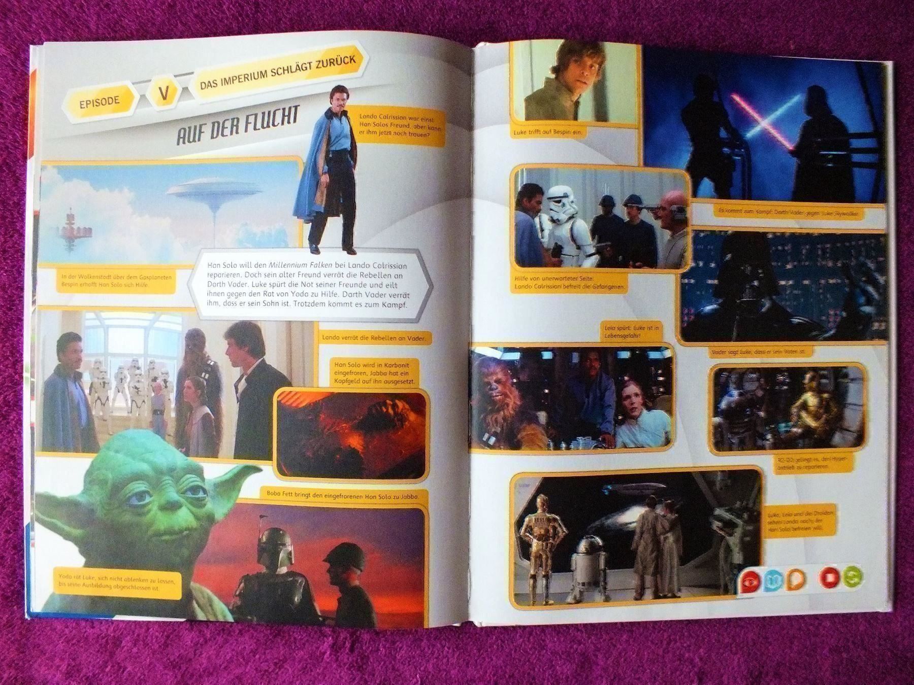 Libri: tiptoi Buch - STAR WARS EPISODE I-VI – Usato da Müllheim Dorf venduto da Seeeule01 7