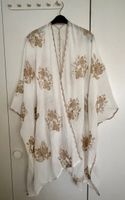 Strand Kimono mit Blumenmuster - Neu