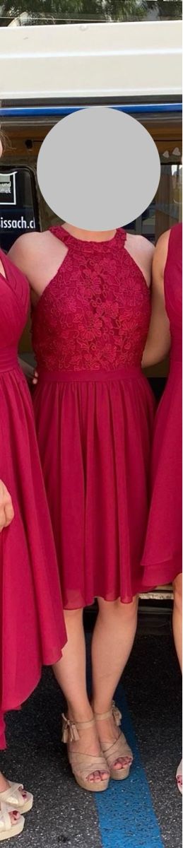 JJ’s House Vestiti: Rotes, festliches Kleid XS – Nuovo (secondo la descrizione) da Buchs AG venduto da sabrinaryser