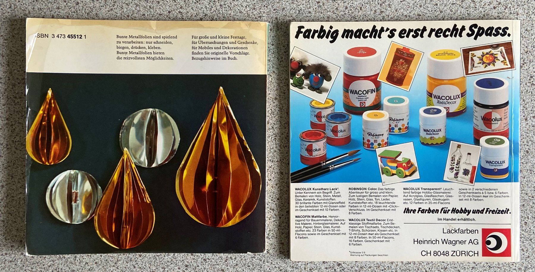 Bastelsets: Diverse Bastel-Bogen und 7 Bücher – Gebraucht aus Böckten von Hansi36 7