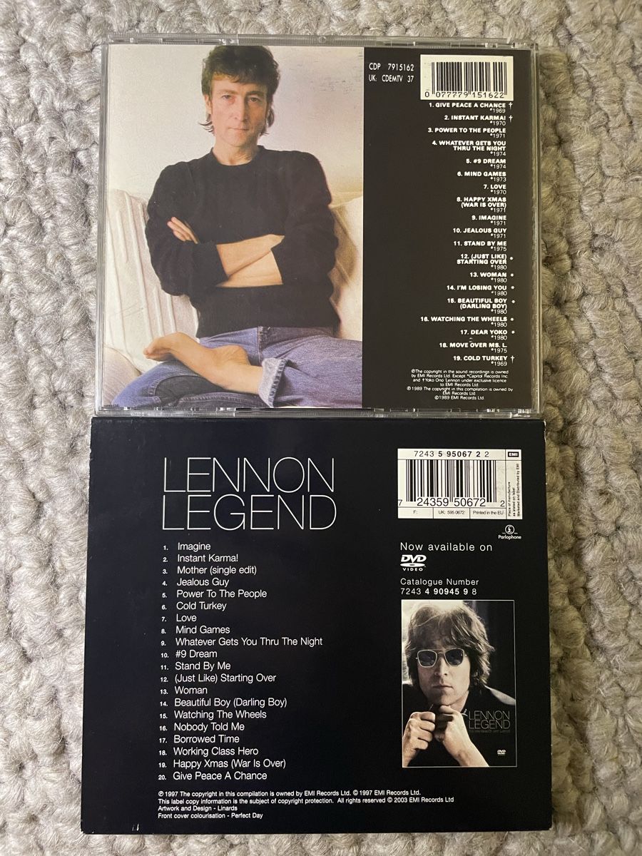 CDs: 2x John Lennon – D'occasion à Reinach AG par trigger7811 2