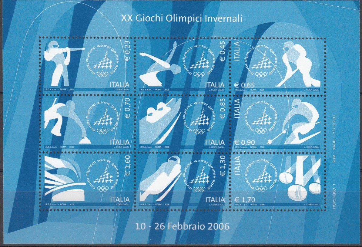 Tutti i francobolli: Italien 2006 postfrisch – Usato da Bürglen TG venduto da StampGraf 2