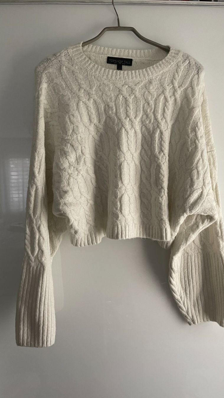 Zara Maglioni & Felpe: Topshop tall Pullover weiss – Usato da Lausen venduto da sim_hgp6