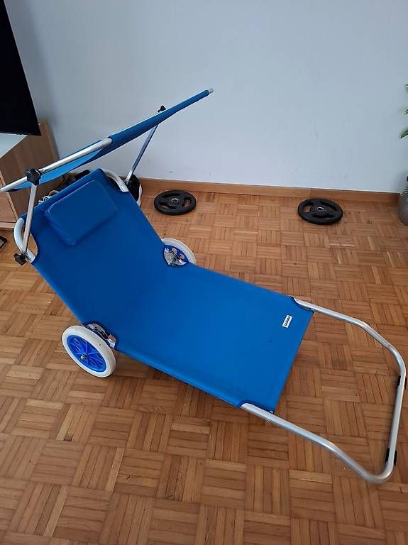 Chaises longues: Sonnenliege mit Rollen – D'occasion à Winterthur par erl_6kk7