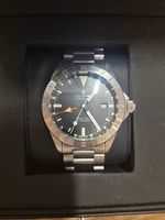 Seltene Steinhart GMT Automatik Armbanduhr Uhr Sammlerstück