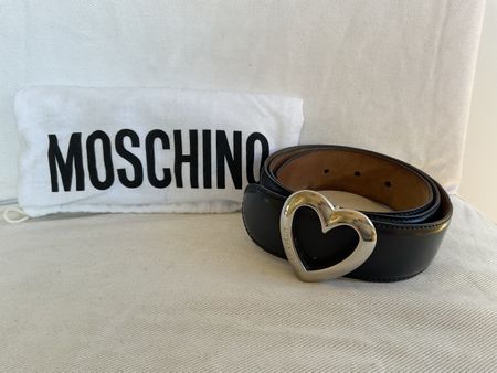 Moschino vintage Ledergürtel