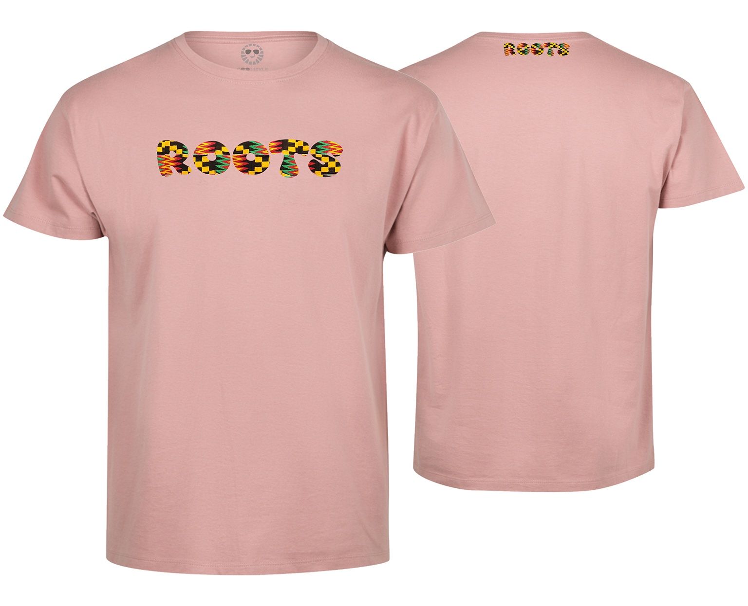 T-Shirts: Roots Premium Tshirt mit Kente - Rot – Neu und originalverpackt aus Regensdorf von StyleTown 1