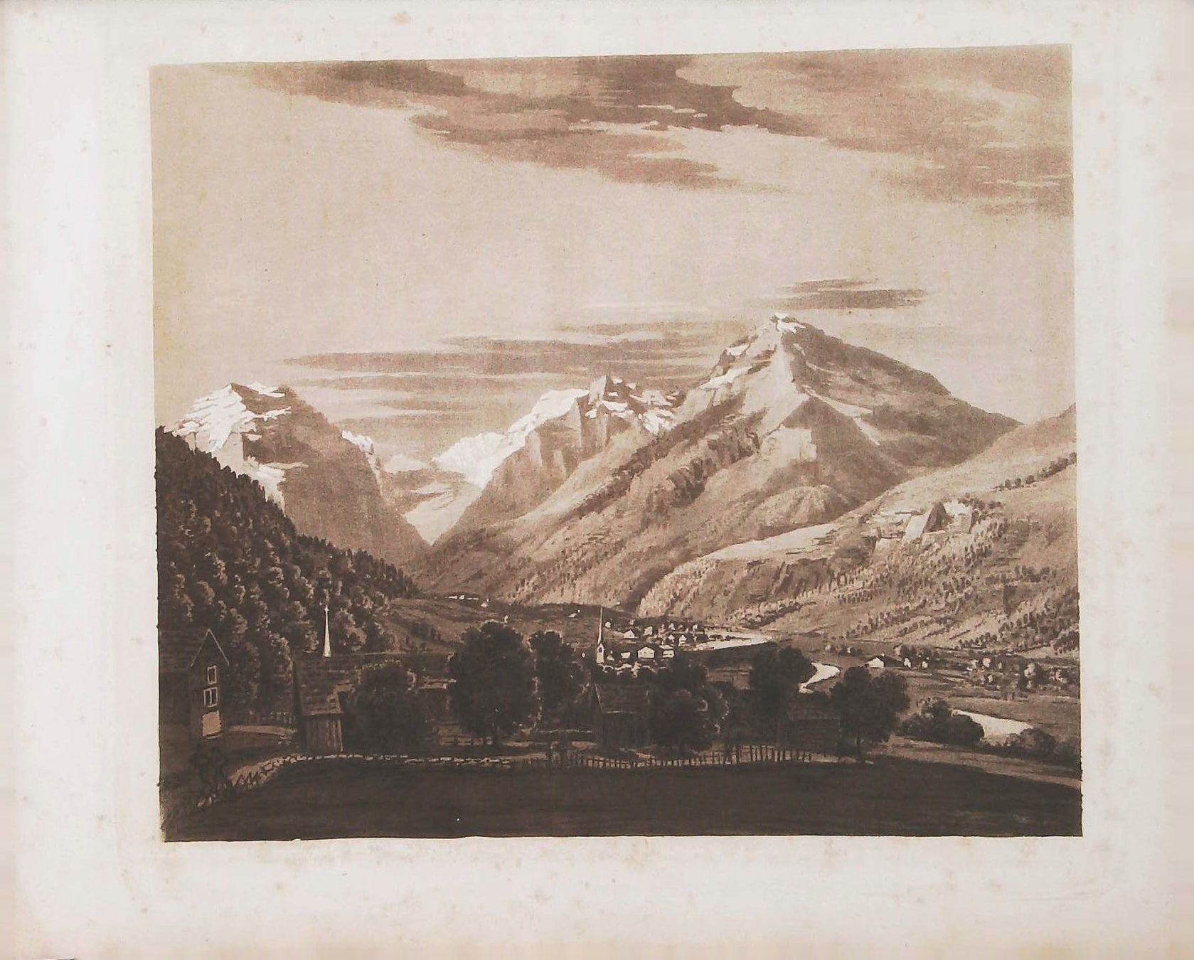Libri: Stachelberg Linthal Neujahrsblatt 1819 mit Ansicht – Usato da Rafz venduto da Helvet32