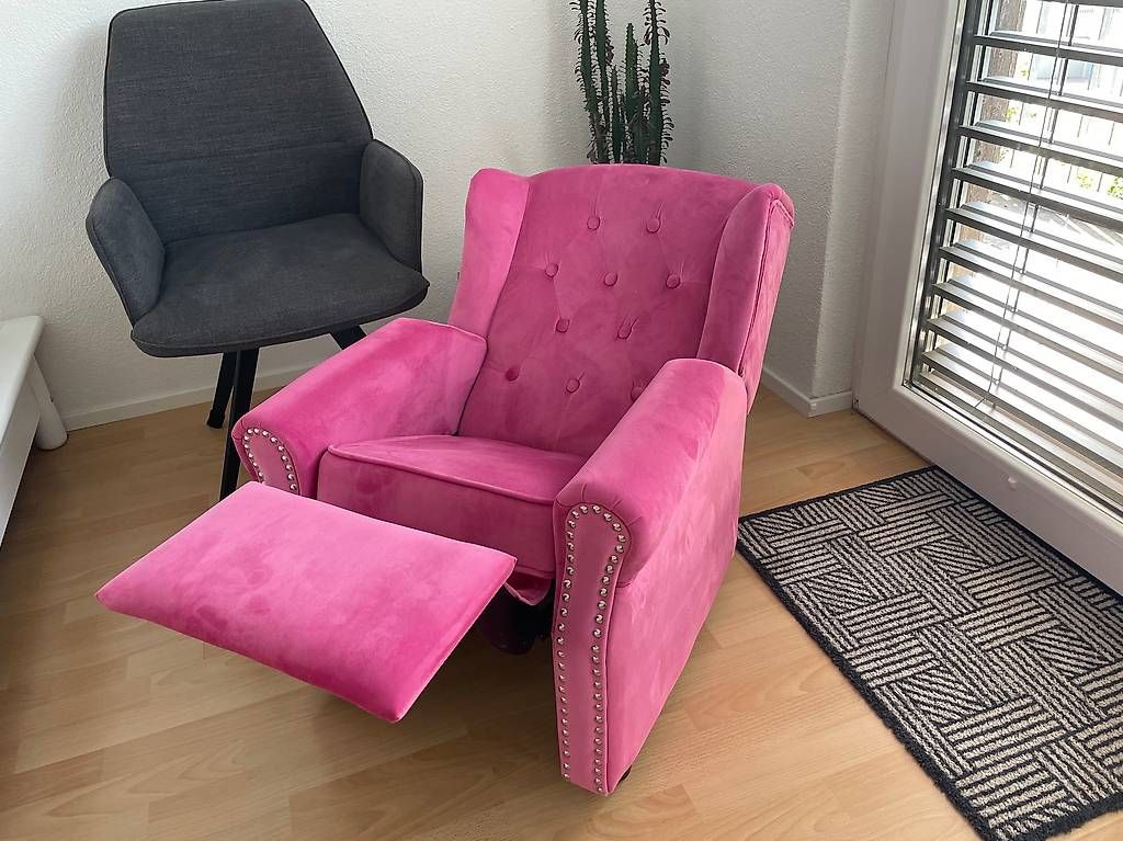 Poltrone: Kinder-Relax-Sessel in lila – Usato da Thayngen venduto da mha77 1