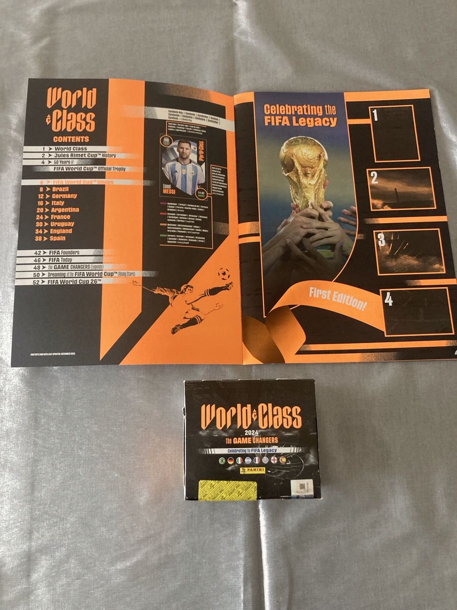 Panini Carte collezionabili: World Class 2024 Official Sticker Collection - Box + Album – Nuovo e nell'imballaggio originale da Märstetten venduto da Shirt74 5