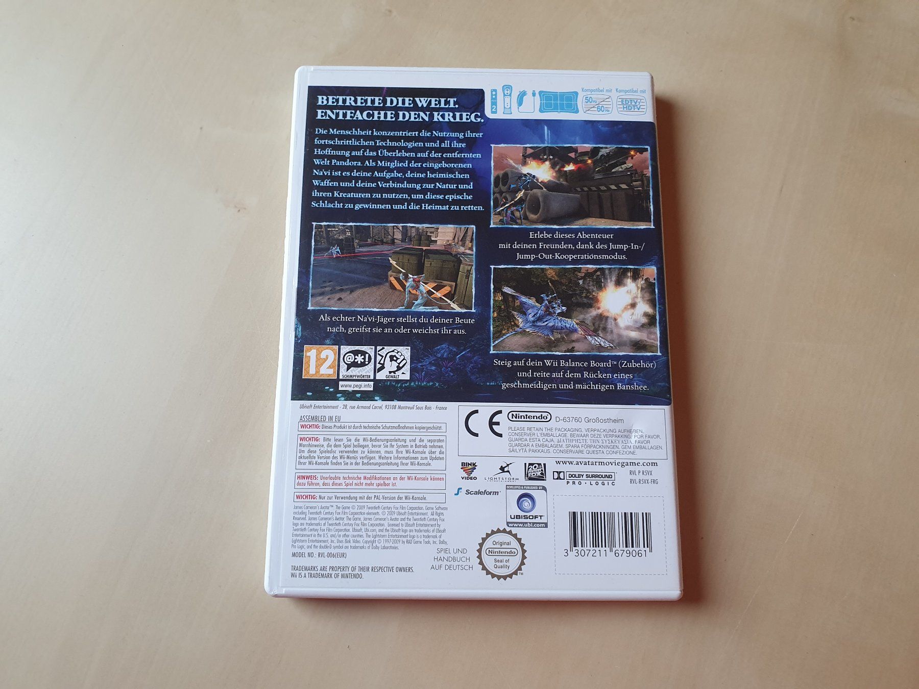 Nintendo Giochi: Avatar das Spiel – Usato da Stansstad venduto da collectorsshop 1