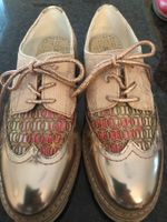 Chaussures BUGATTI, Roses et Dorées T 37, Look d'été chic