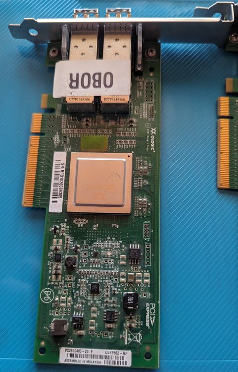 Fiber optic card Qlogic QLE2652 FC Card Set of 4 PCs (Gebraucht) in ...