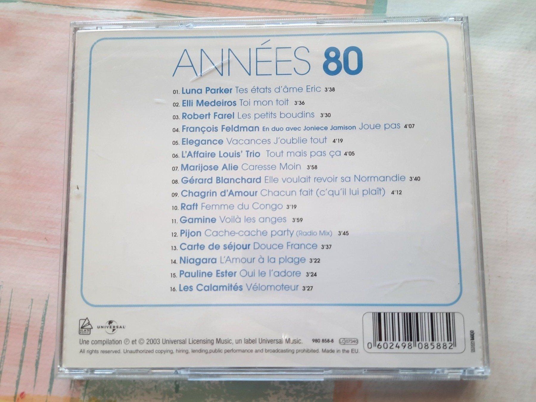 CD: Cd Compilation les années 80 – Usato da Pully venduto da bro_n52j 1
