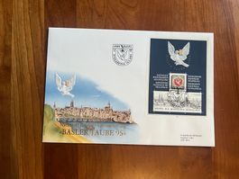 FDC Grossbrief Philswiss Basler Taube Block 1995 ET  (S24)