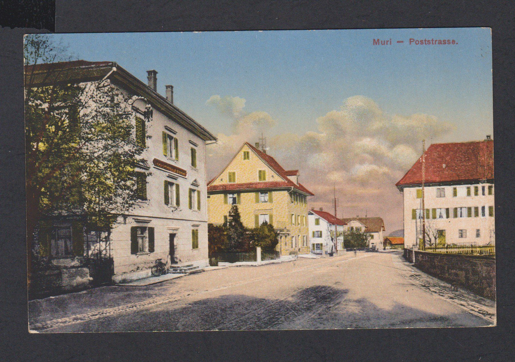 Cartoline postali: Muri   -   alte Ansichtskarte von 1924 – Usato da Vitznau venduto da Ropaku