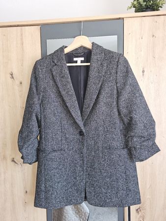 NEU! H&M Blazer dark melange Gr.S Top Zustand!