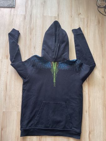 Pull Sweat capuche Marcelo Burlon M homme noir comme neuf 