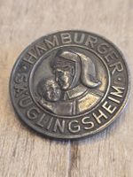 Silber Brosche Hamburger Säuglingsheim e.V. 1912 900 Silber