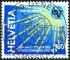 1994 - Genfer Aemter • UIT - Ersttag Voll Stempel ET