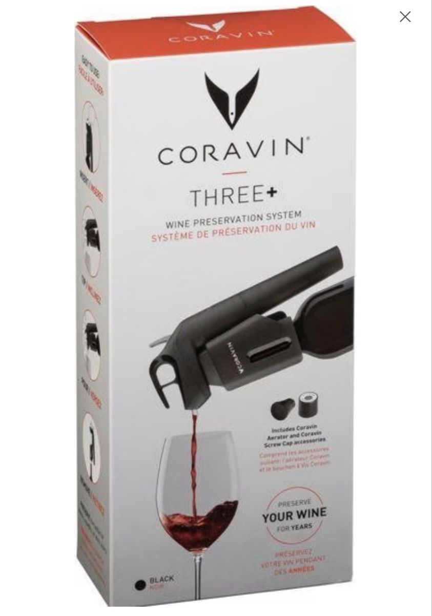 Coravin Flaschenöffner & -verschlüsse: Coravin Three+  – Gebraucht aus Boudry von martin8mum 2