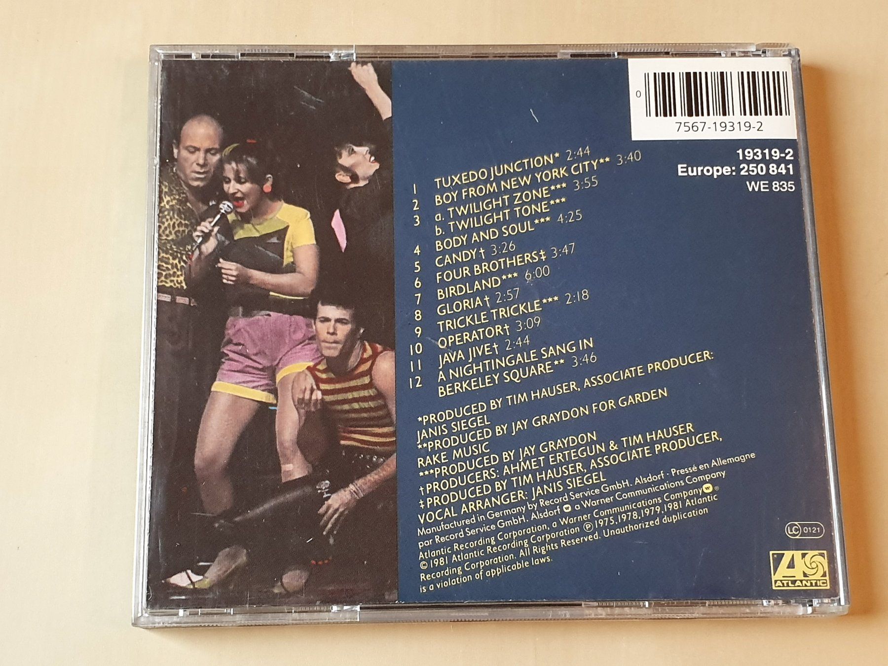 CDs: Manhattan Transfer The Best of – D'occasion à Stansstad par collectorsshop 1