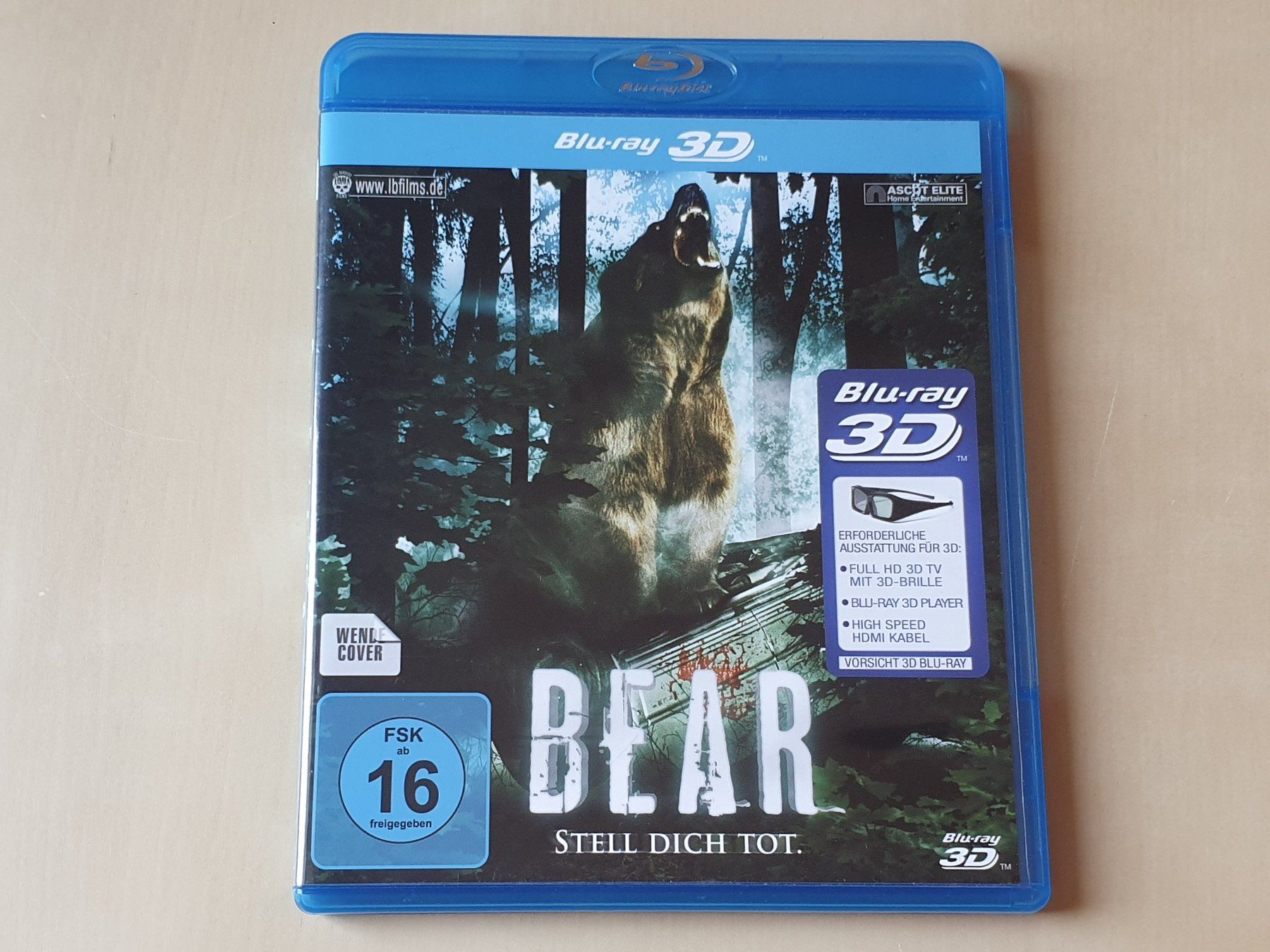 Alle DVDs: Bear 3D – Gebraucht aus Stansstad von collectorsshop