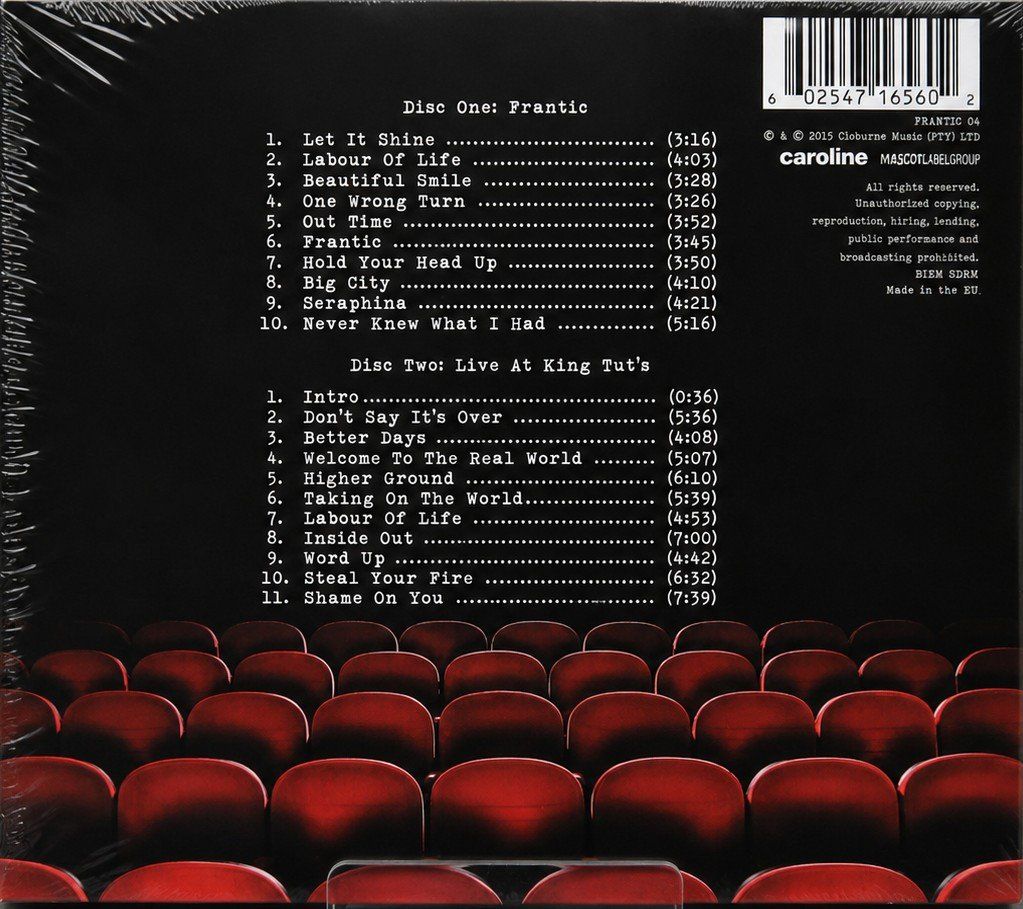 CDs: CD GUN "Frantic Deluxe Edition", Nr. 122 – Neu und originalverpackt aus Kottwil von Crazyrolf 1
